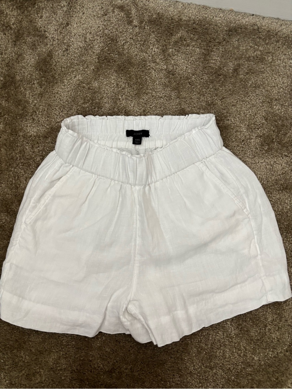 J Crew 100% Linen Shorts